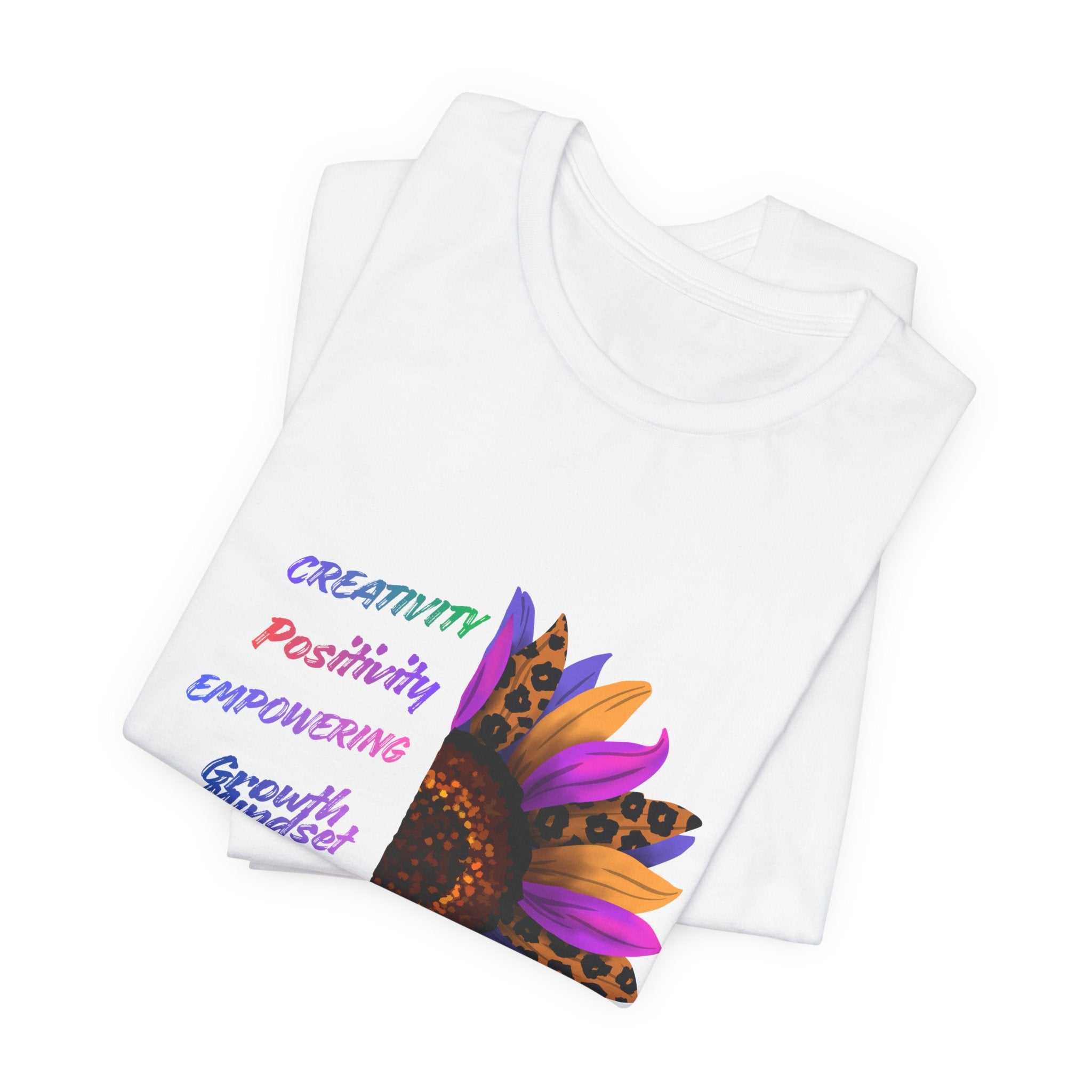Empowering Sunflower Tee — "Stay Rooted" Inspirational Graphic T‑Shirt