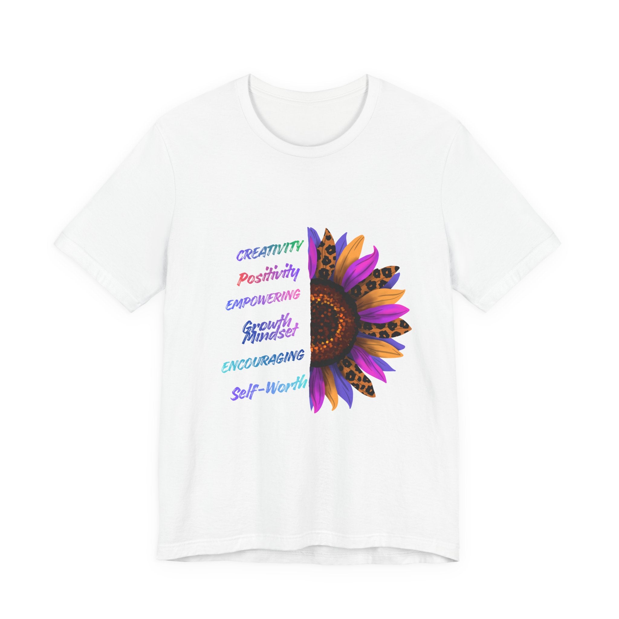 Empowering Sunflower Tee — "Stay Rooted" Inspirational Graphic T‑Shirt