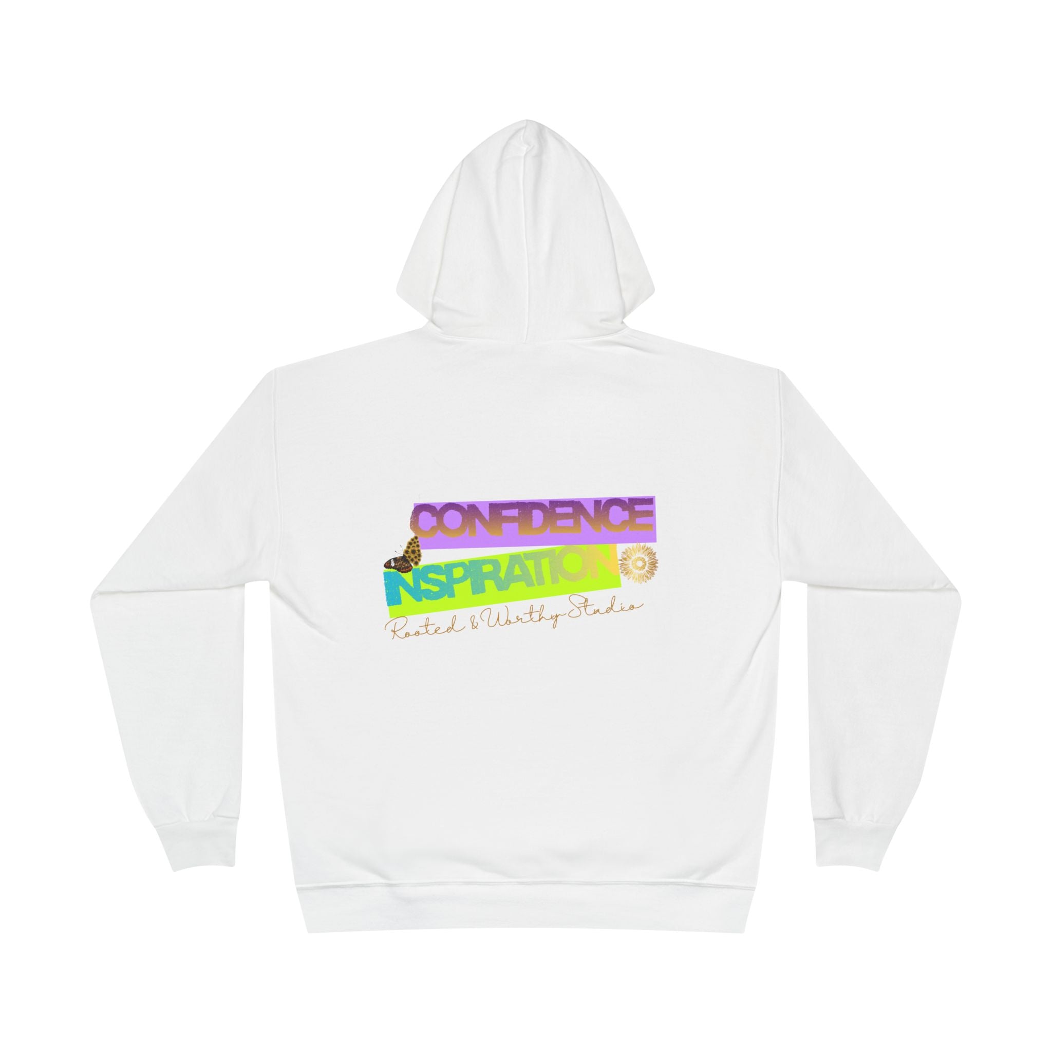 Create Bold Hoodie — Inspirational Sunflower Confidence Pullover