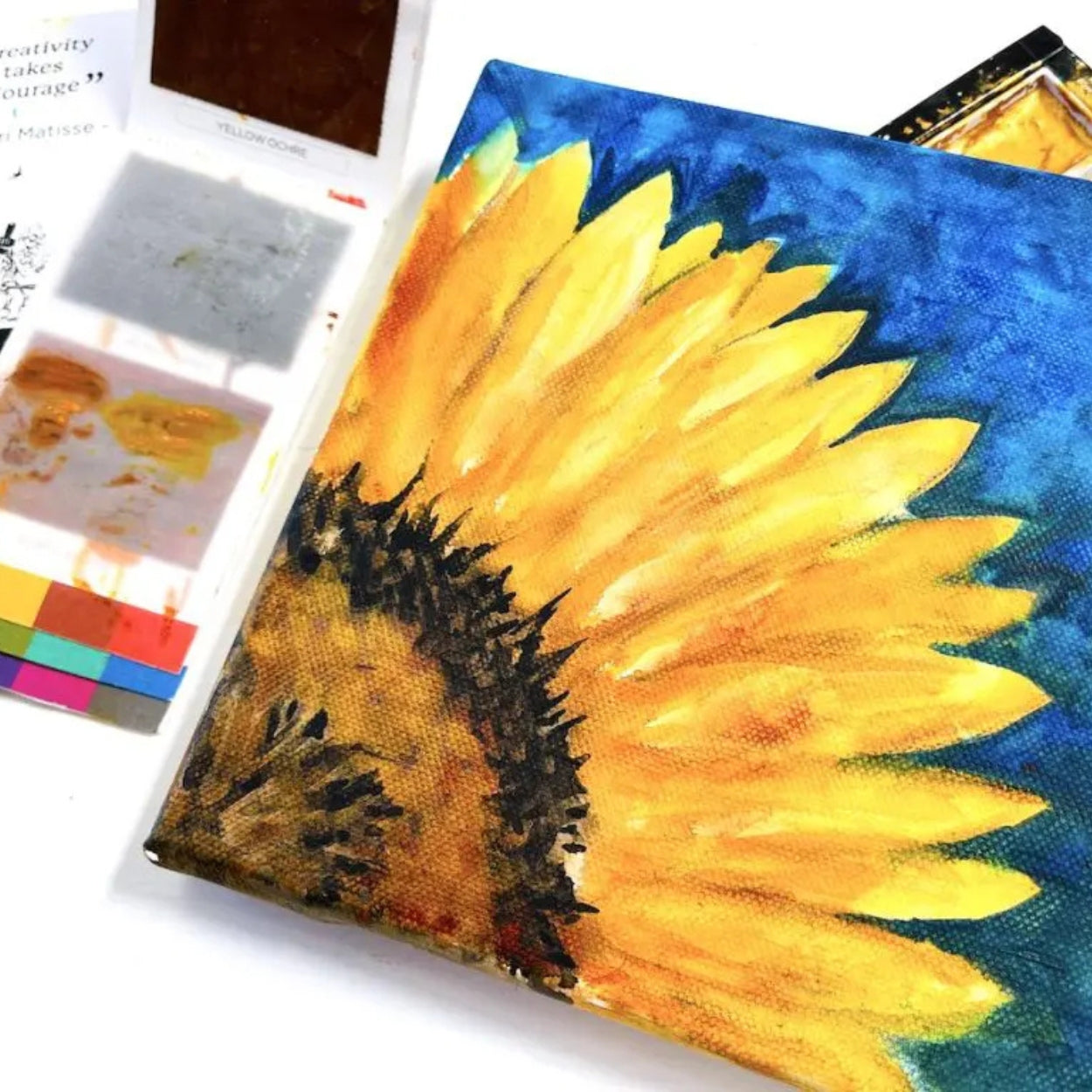 Sunflower Painting Class